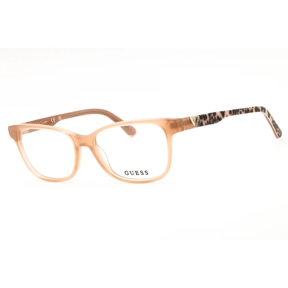 NWT Guess GU2943 Beige Rectangle 52mm Eyeglasses